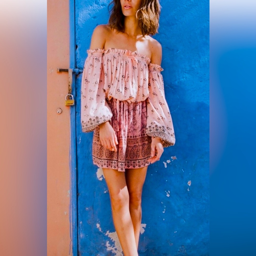 Spell & The Gypsy Collective Lionheart  🌸🦁🤎.     Mini Play Dress